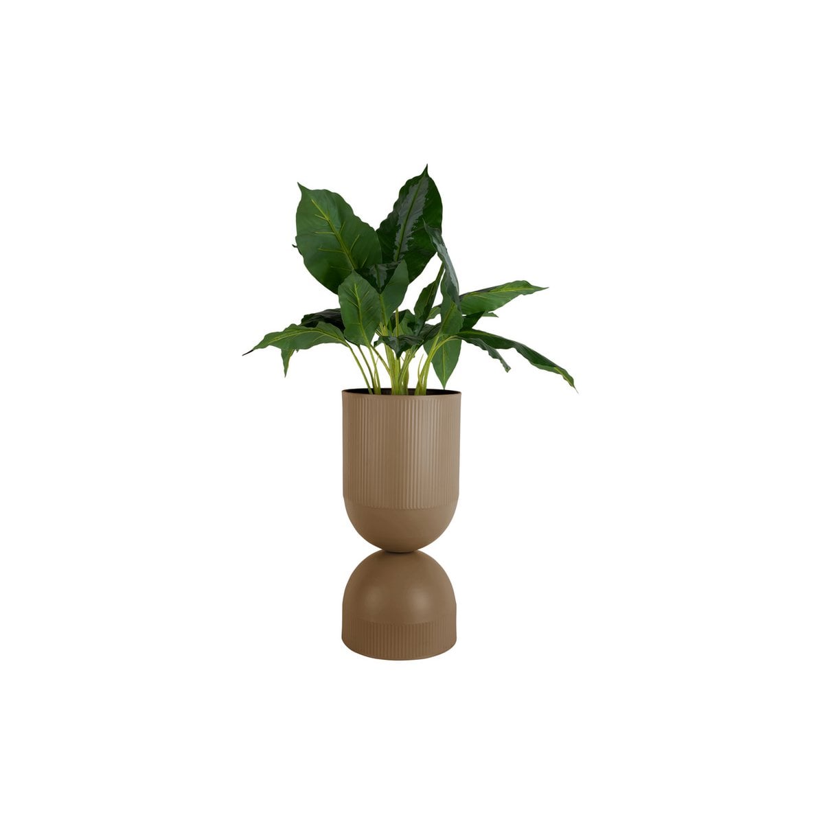 Blumentopf Tonar XL Braun 55 cm – Pflanztopf aus Eisen