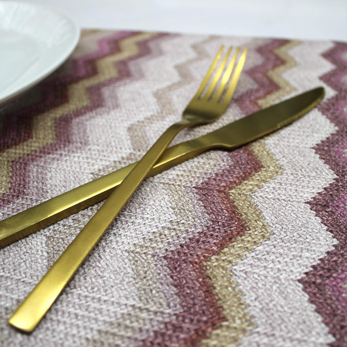 Signature 6-er Tischsets rechteckig Zickzack