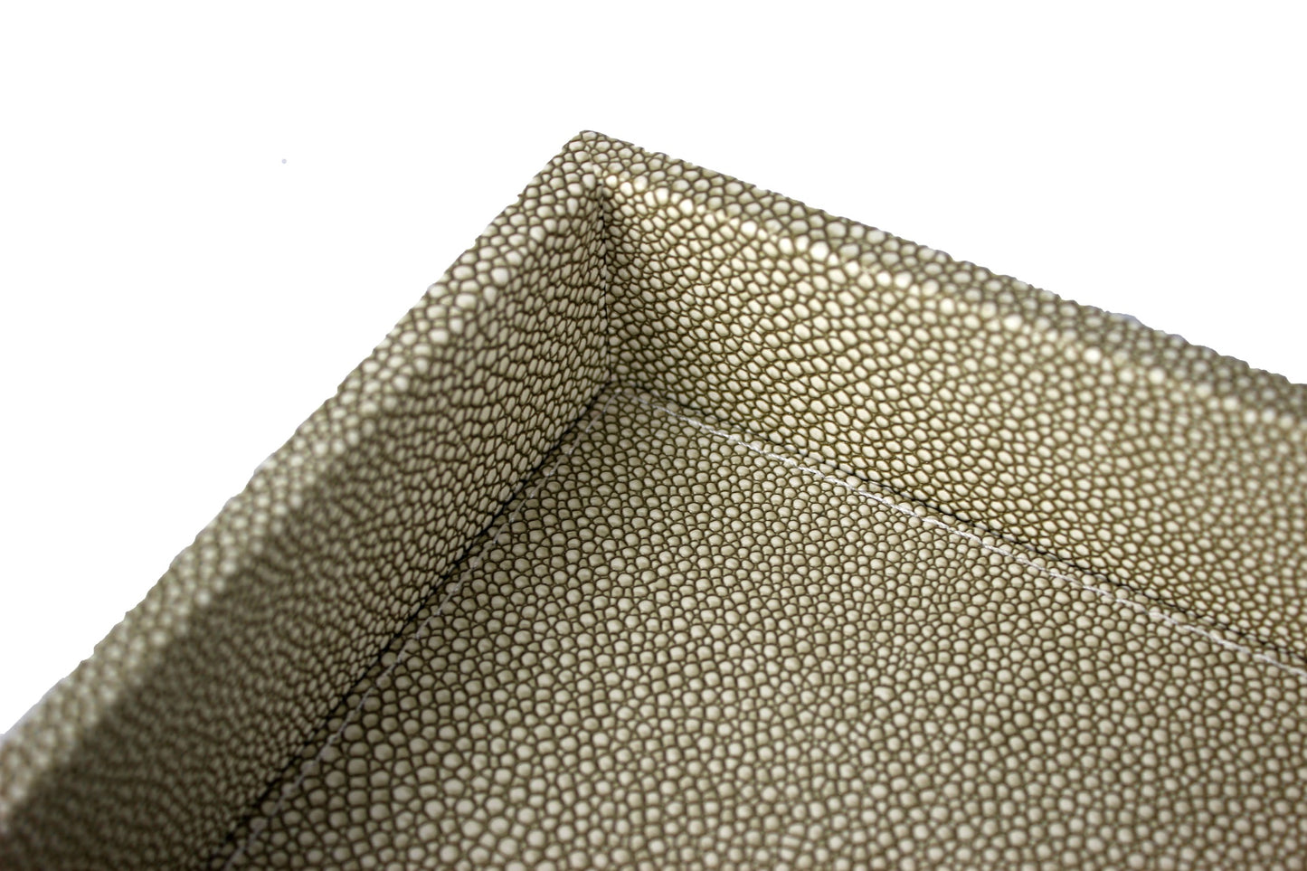 Organizer mit Rand für Visitenkarten und Schlüssel in hellgrün