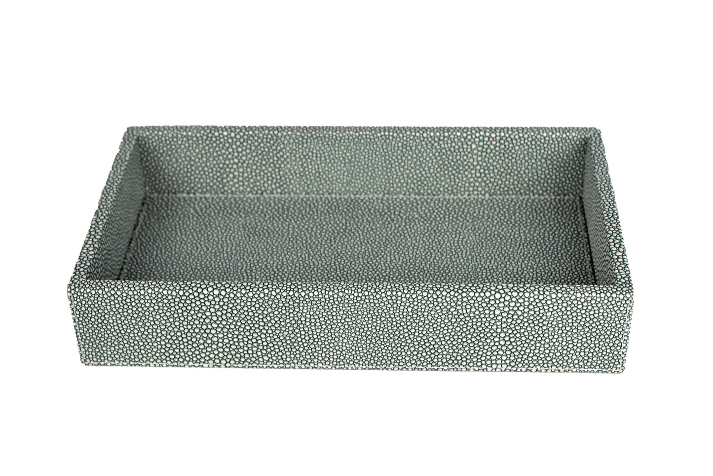 rechteckiges Tablett klein mit hohem Rand