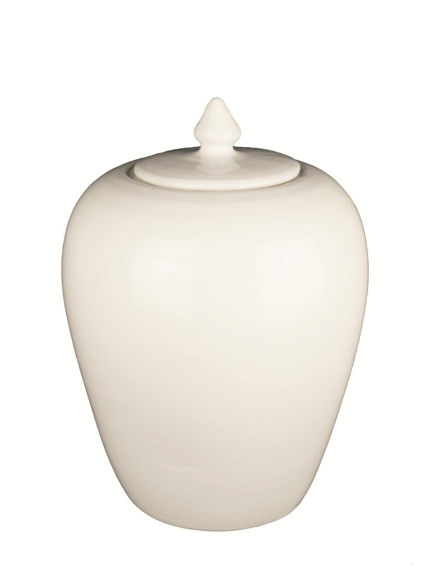 creme weiße Keramikvase