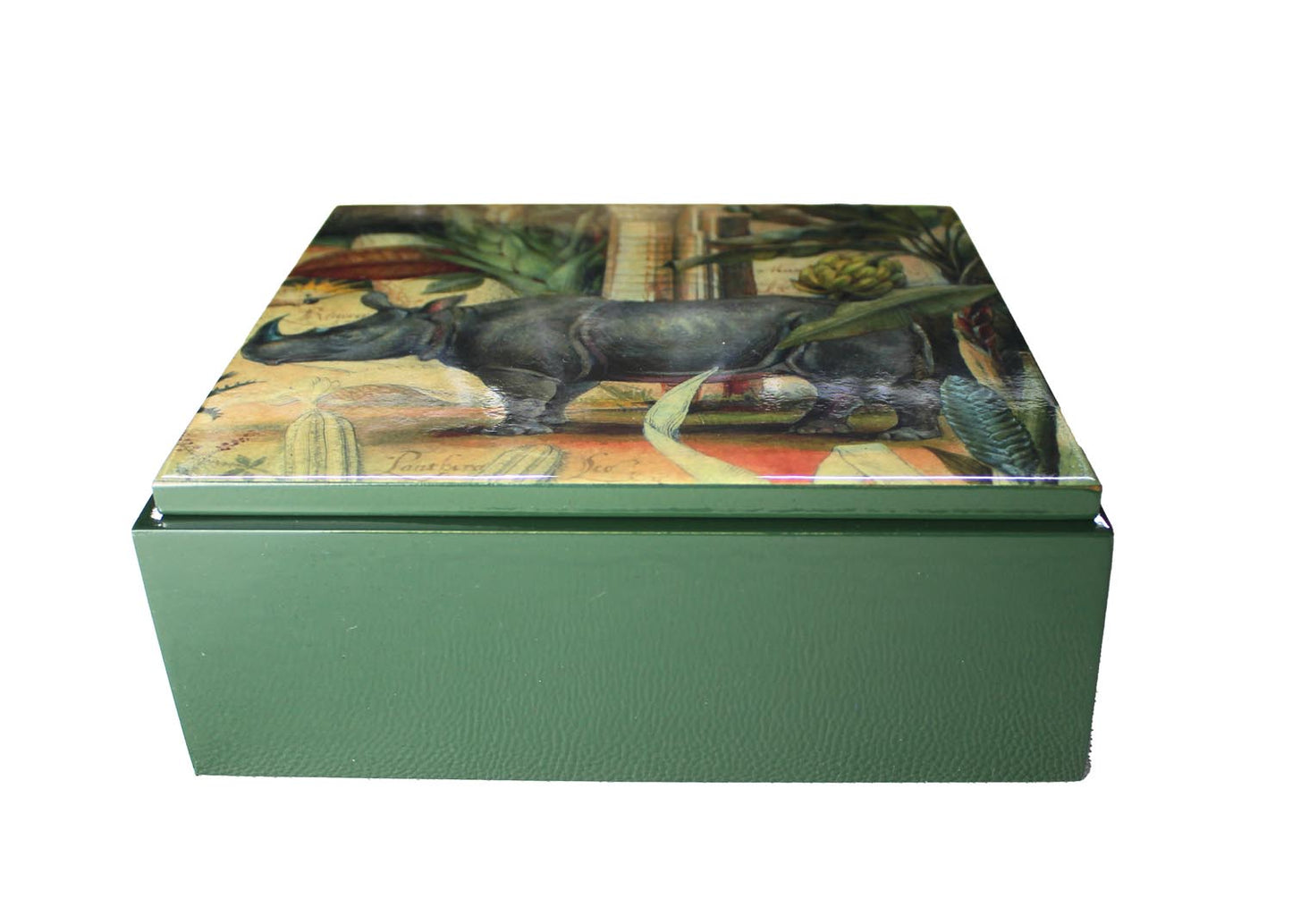 Signature box Rhino FC-142 square green