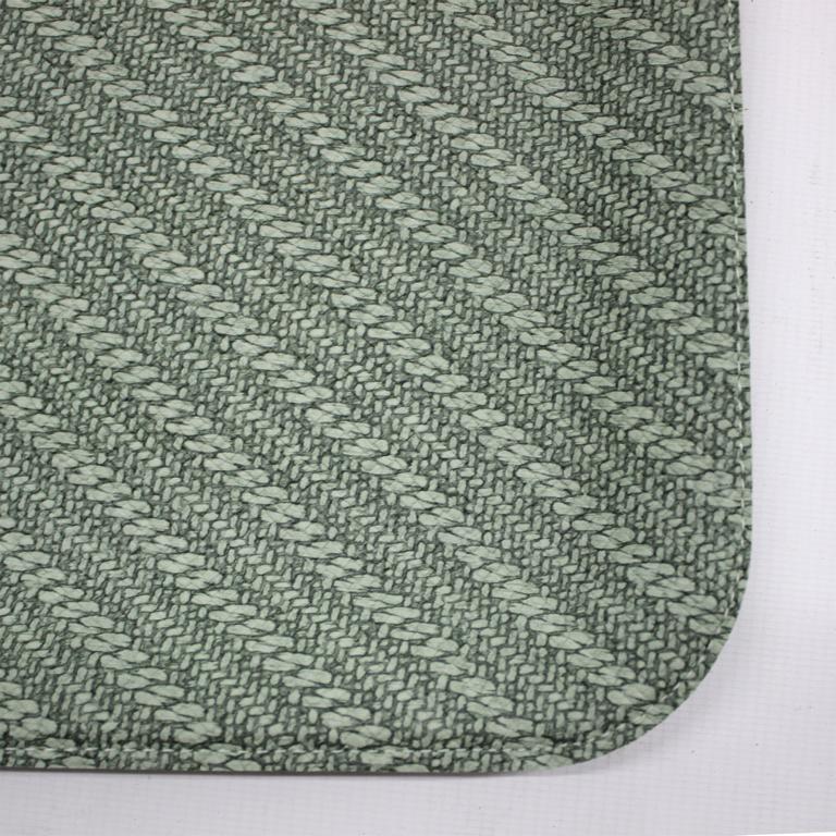 Tablett in grün gemustert