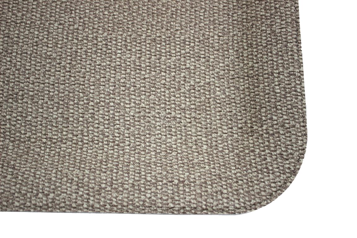 Tablett abgerundete Ecke in braun