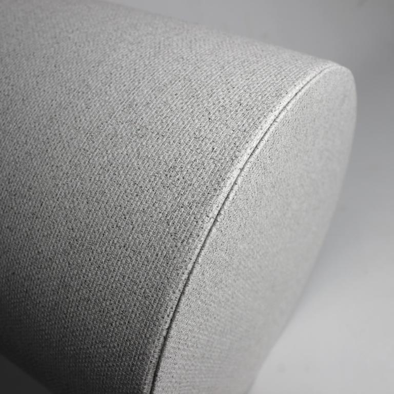 Runder Papierkorb Kunstleder beschichtet