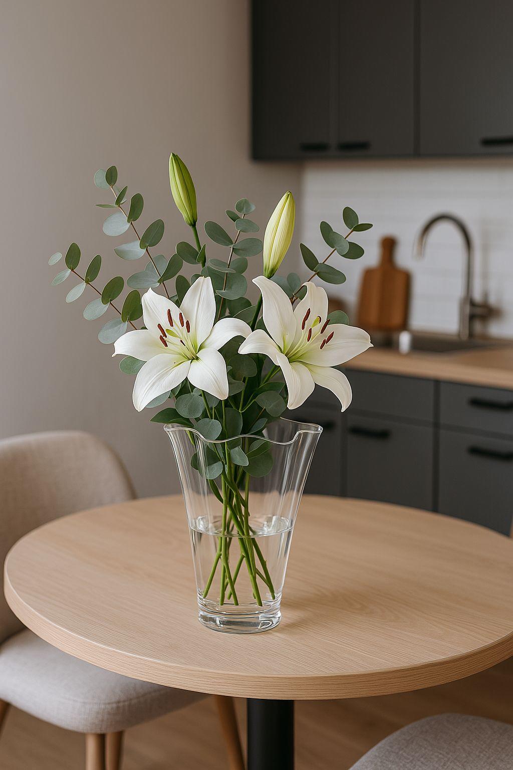 Signature vase made of metallic glass