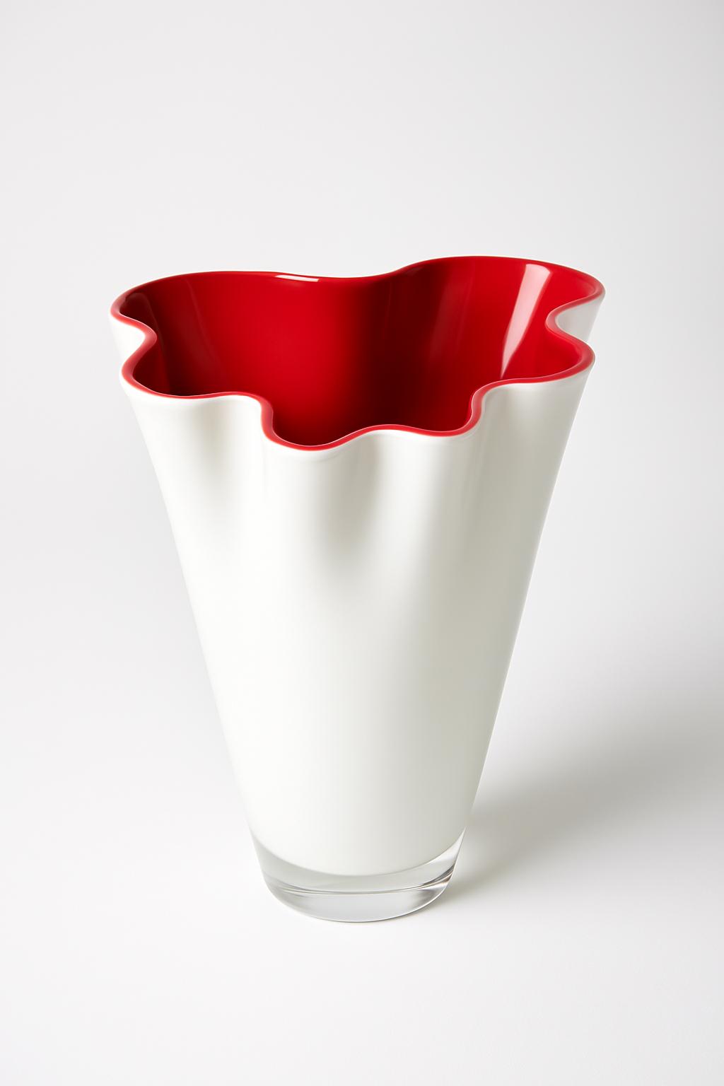 Signature vase glass two-tone