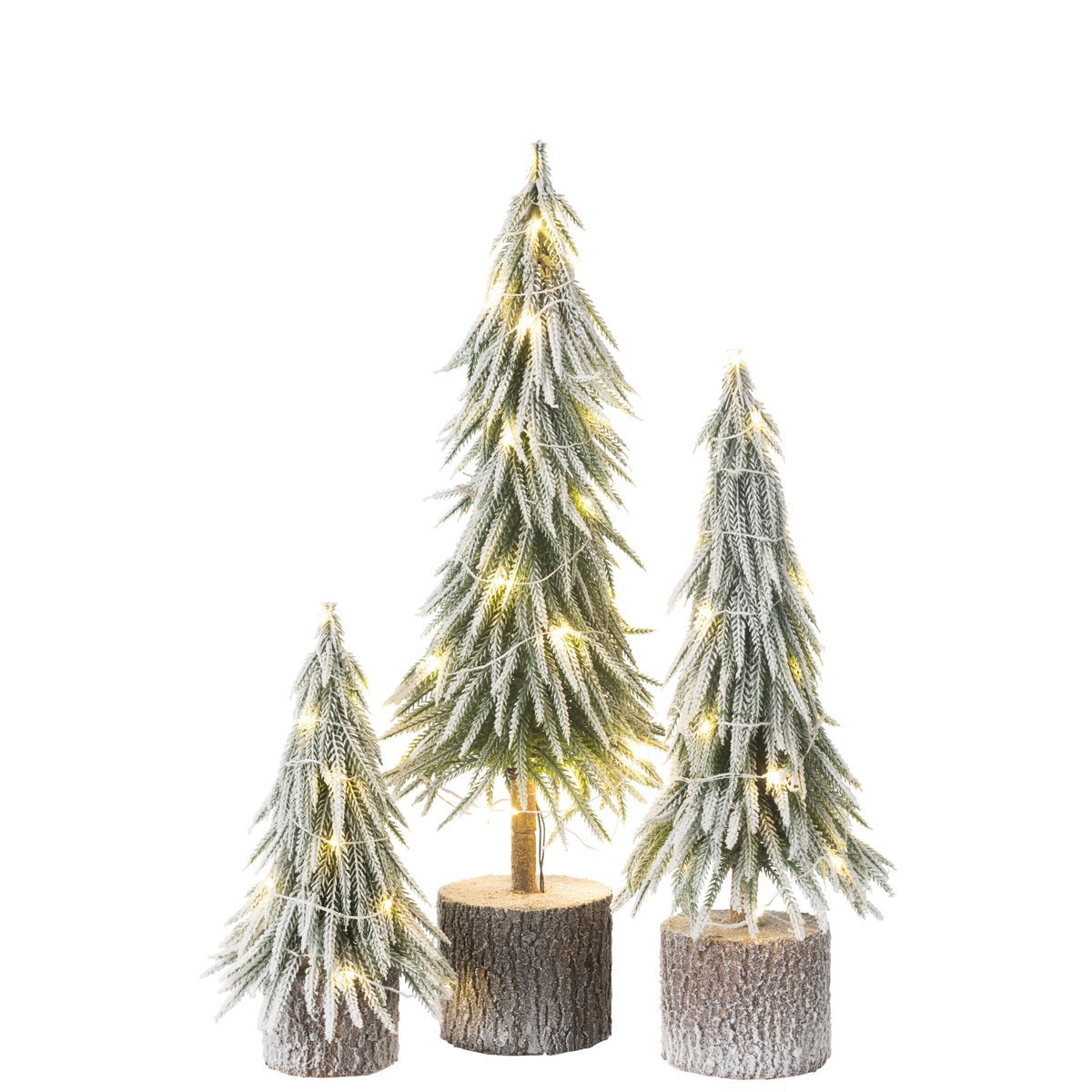 J-Line Weihnachtsbaum Led Kunststoff Schnee L