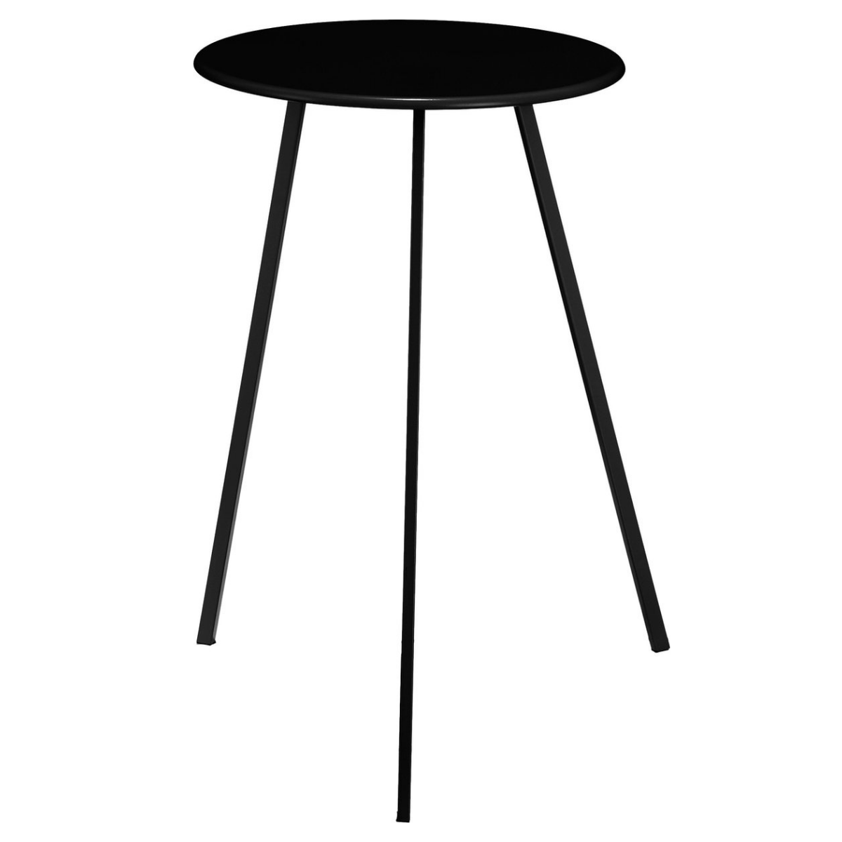 Beistelltisch Metall Outdoor Schwarz