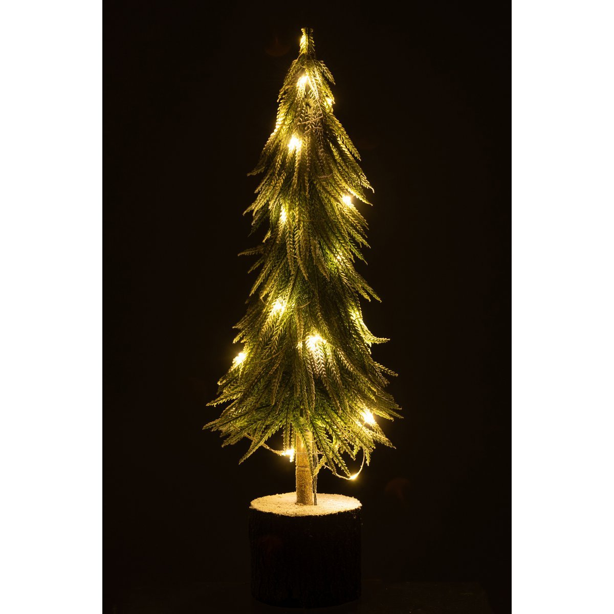J-Line Weihnachtsbaum Led Kunststoff Schnee L