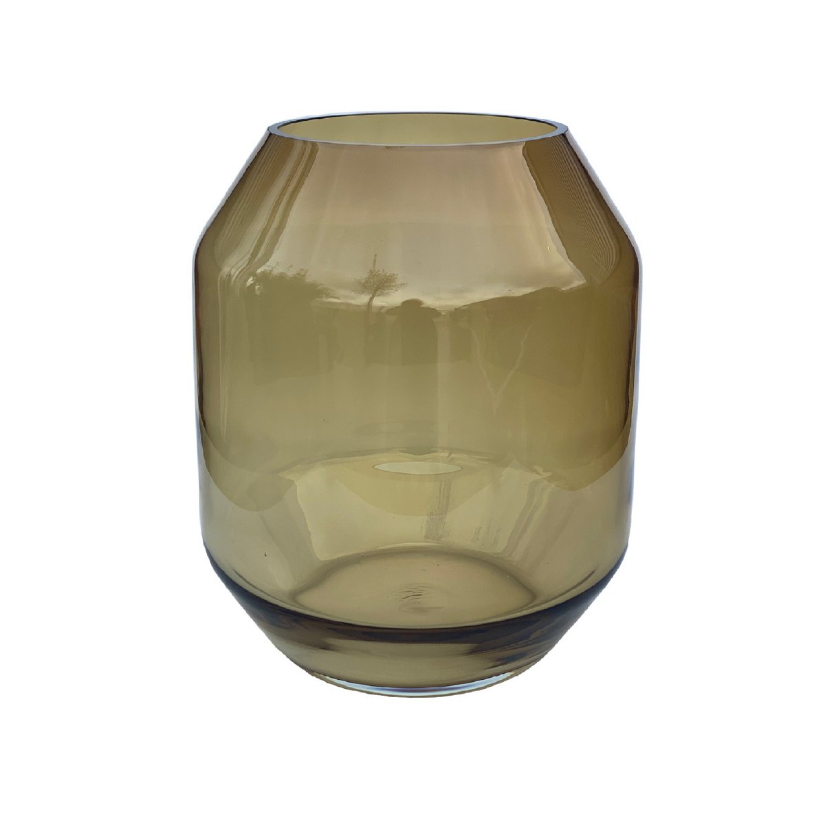 Glasvase Sill S Cognac Ø 20 × H 24 cm