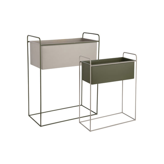 Pflanztopf-Set Reina Grün 65 cm – aus Eisen von Present Time