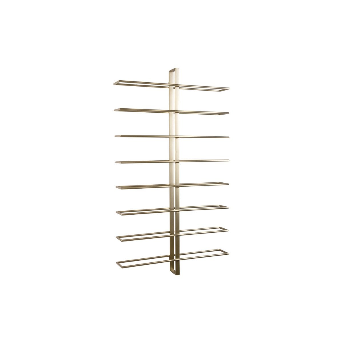 Wand Weinregal Metall für 16 Flaschen 52x90 cm Weinflaschenhalter