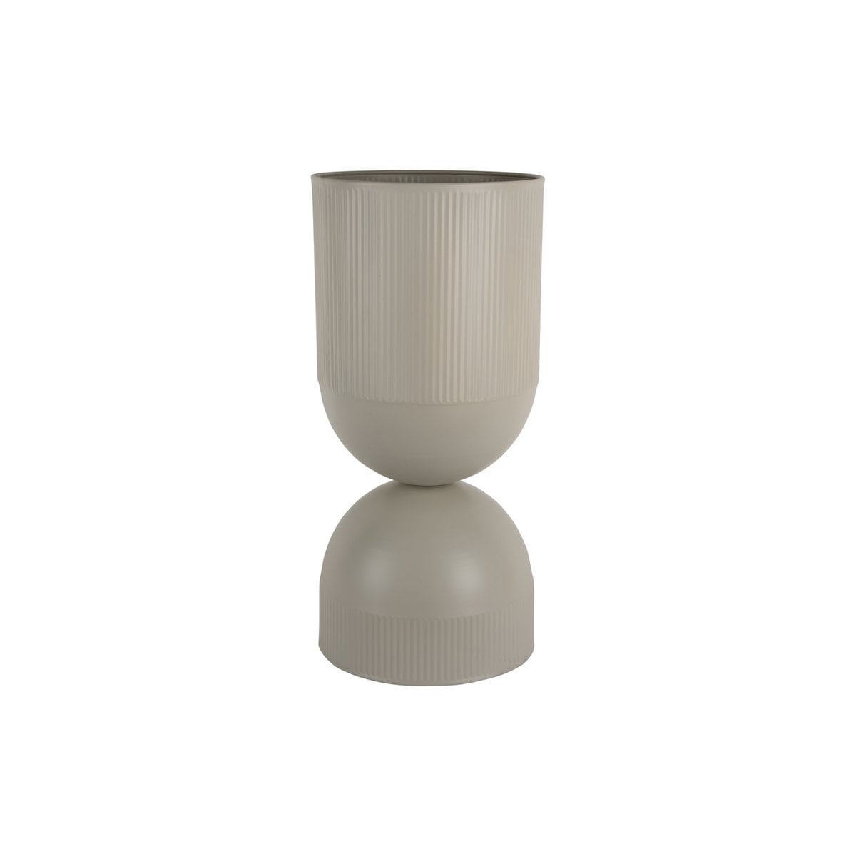 Blumentopf Tonar XL Grau 55 cm – Pflanztopf aus Eisen