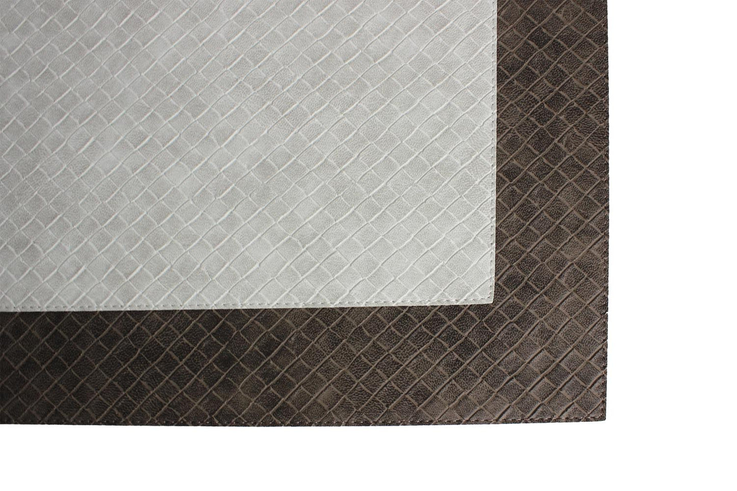 Signature 6 placemats crocodile print beige brown AP-104-ZG2/ZG5