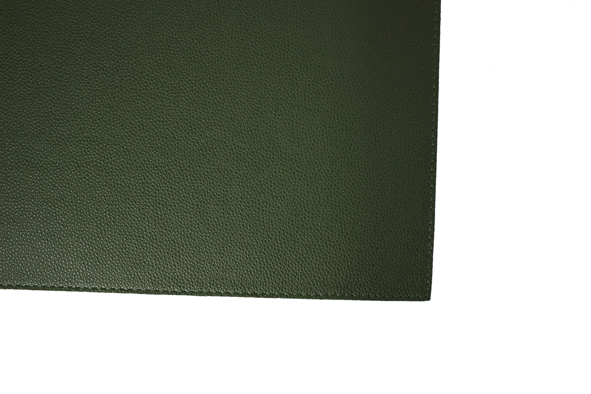Signature 6er Tischsets aus Kunstleder in Glattleder-Optik, 45 x 33 cm