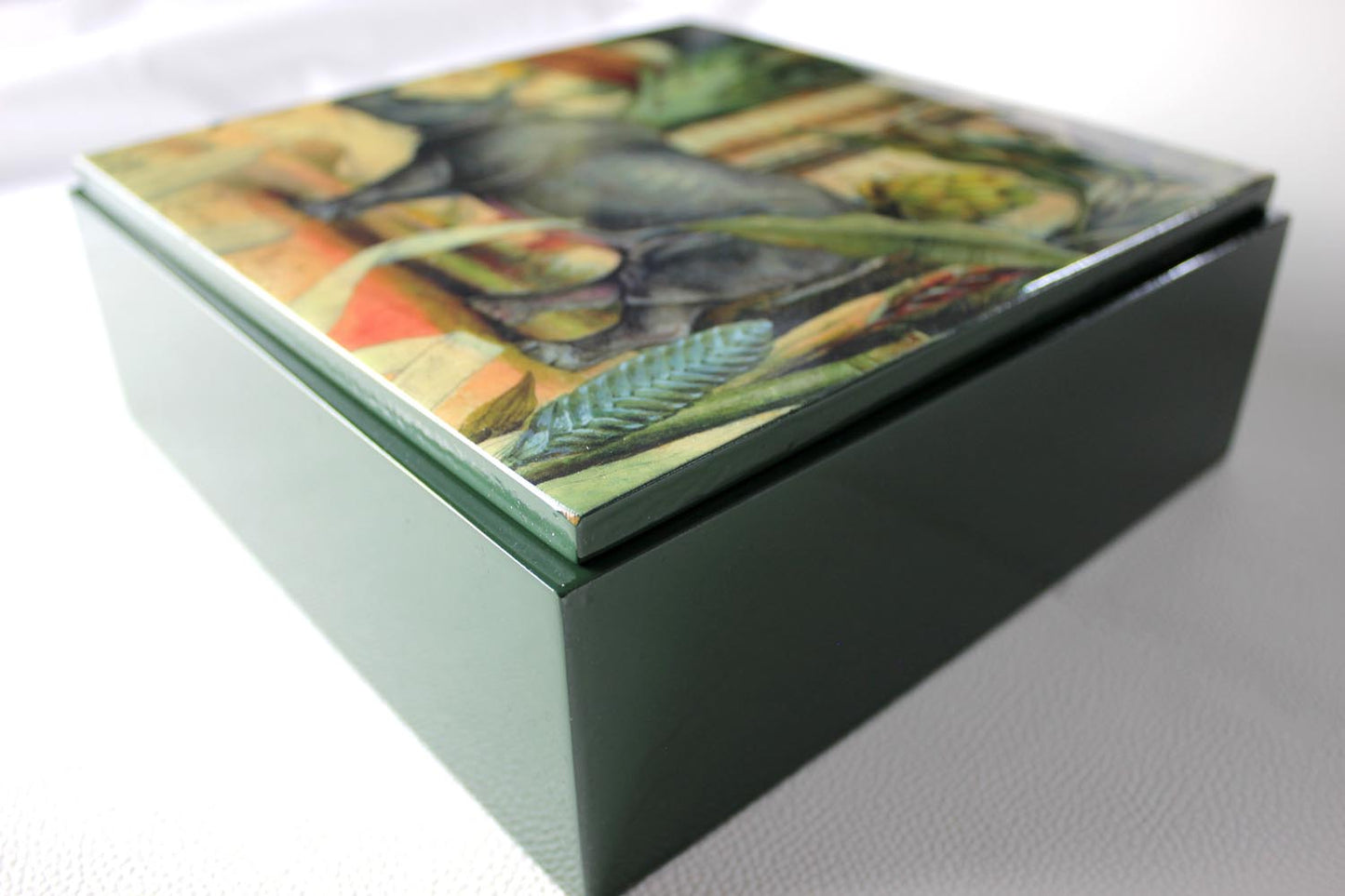 Signature box Rhino FC-142 square green