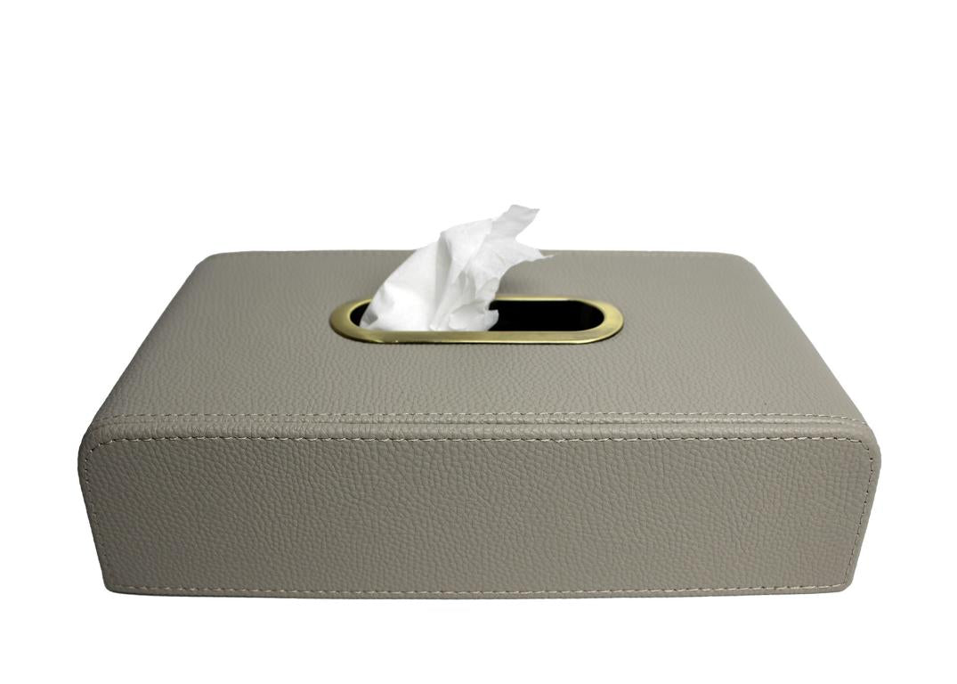 Signature Taschentücherbox Kunstleder abgerundet
