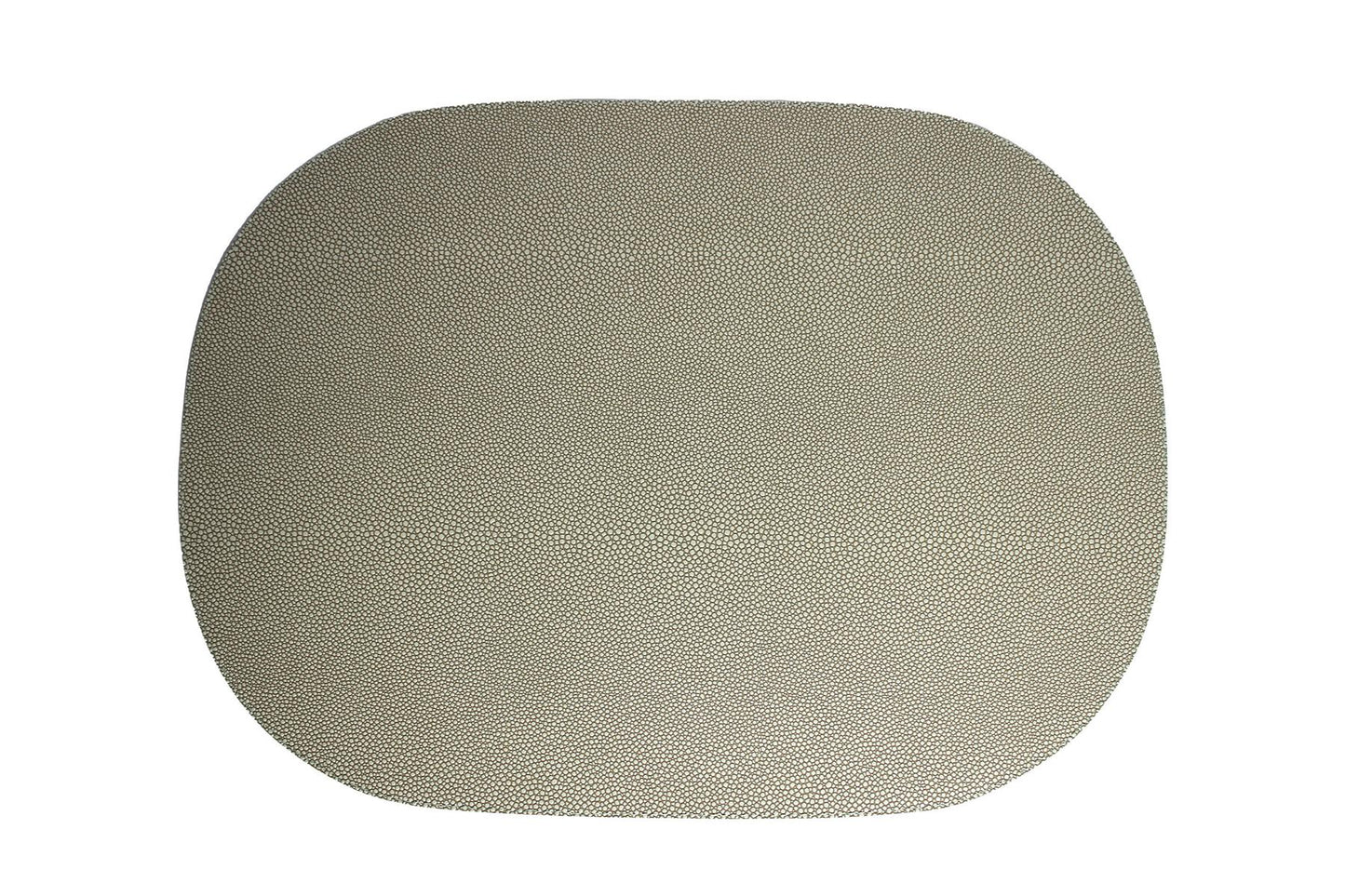 Signature 6 sets de table ovales Galuchat