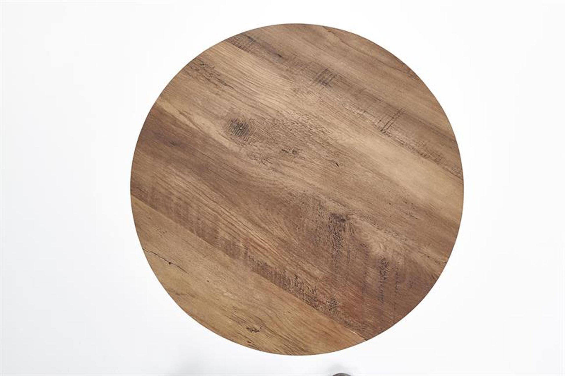 runde Holzplatte für kleinen Tisch
