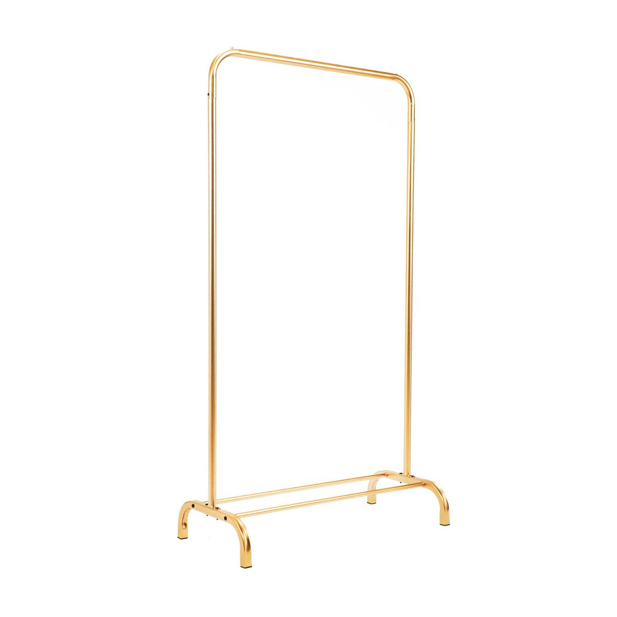 Kleiderständer – Metall – Gold – 80 x 40 x 150 cm