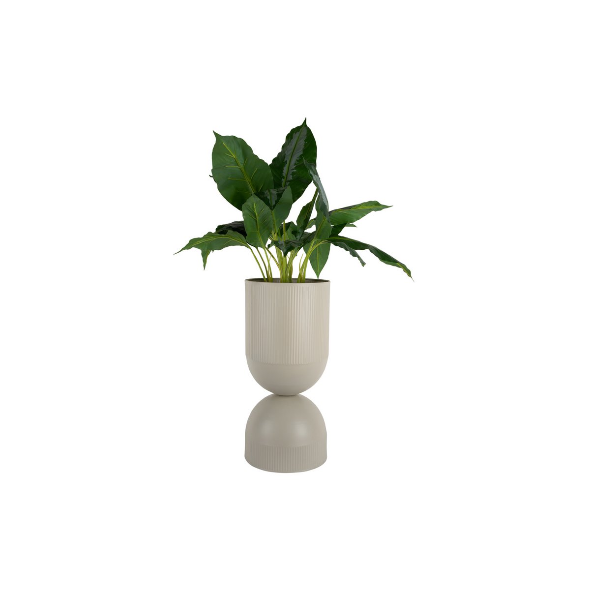 Blumentopf Tonar XL Grau 55 cm – Pflanztopf aus Eisen
