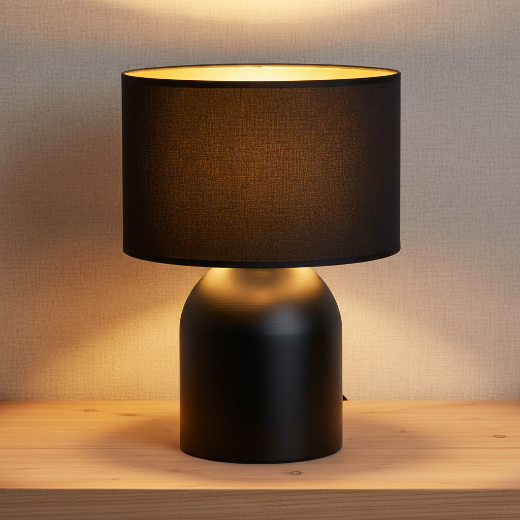ASPEN Lampe Gold-Innen vor Tapete