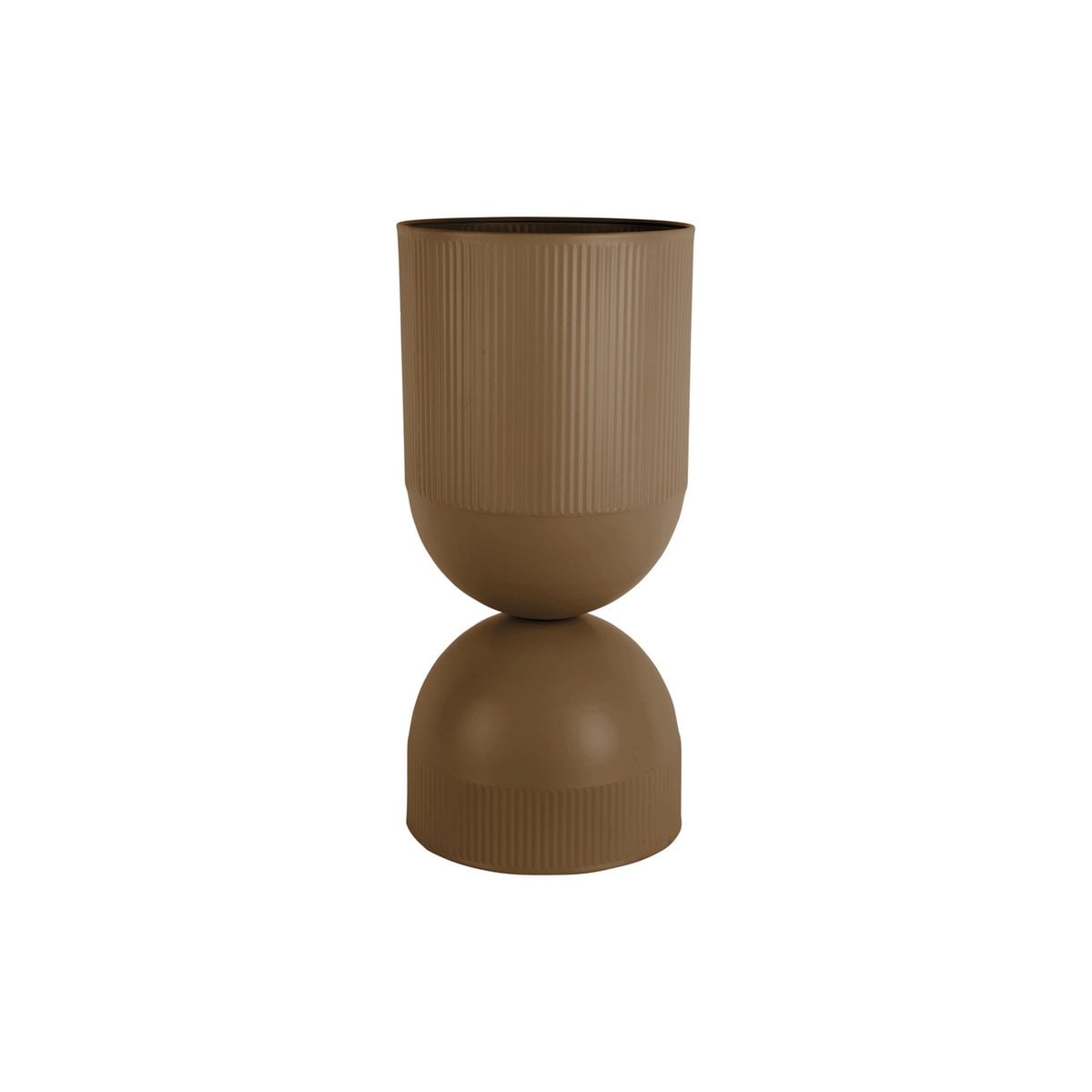Blumentopf Tonar XL Braun 55 cm – Pflanztopf aus Eisen