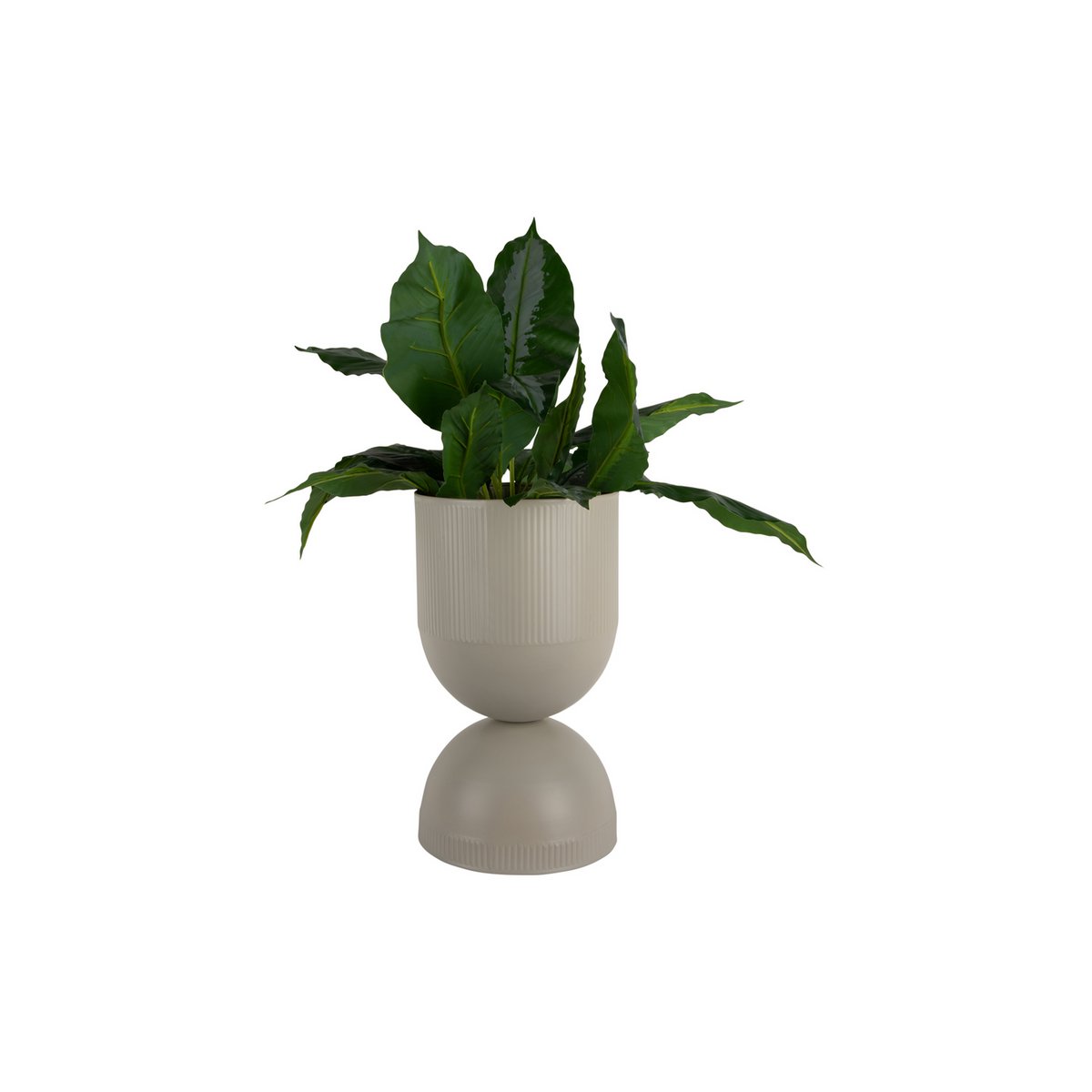 Blumentopf Tonar Groß Grau 45 cm – Pflanztopf aus Eisen
