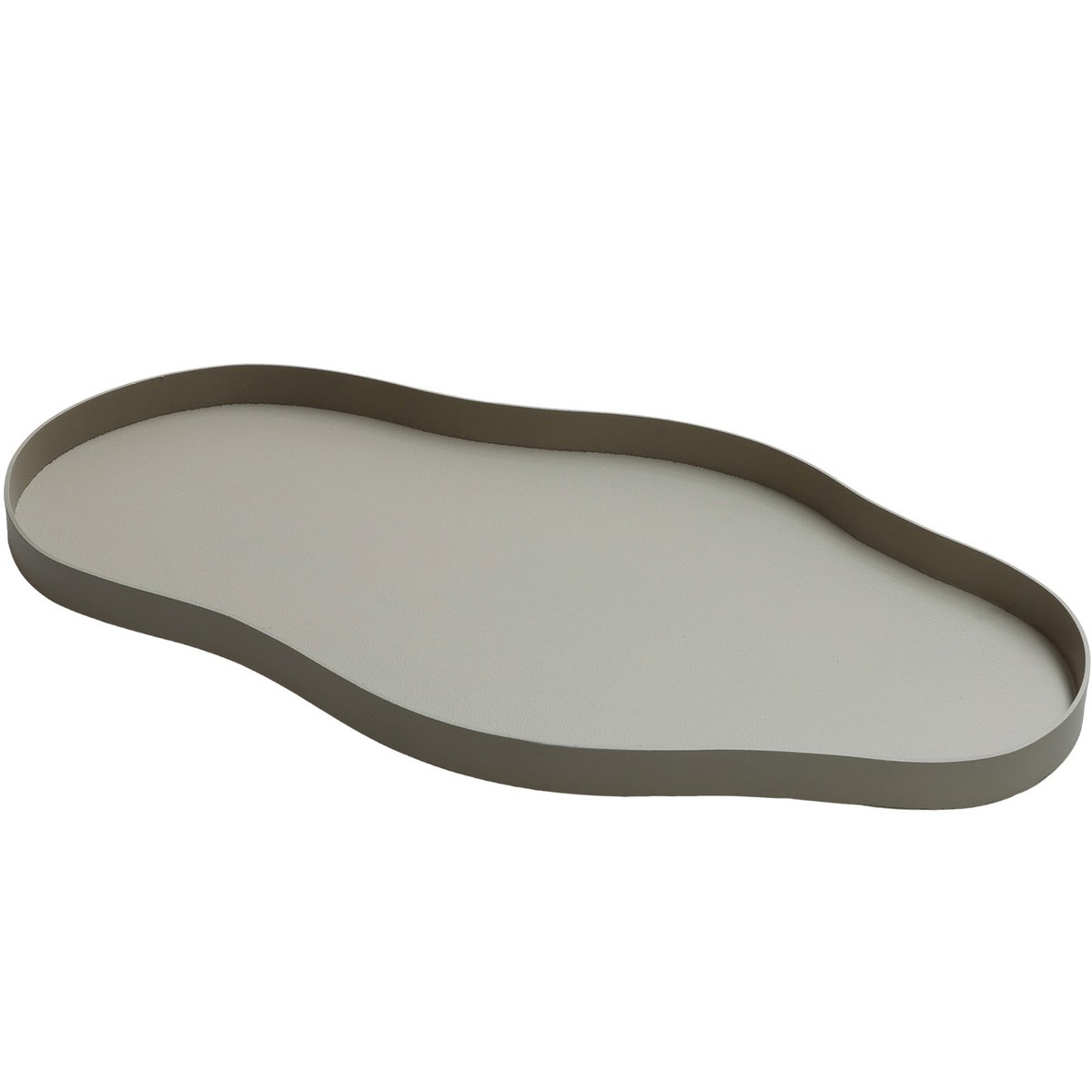 Metalltablett Bauru Clay 44 × 25 oder 66 × 37,5 cm
