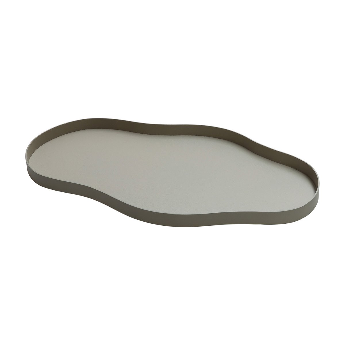 Metalltablett Bauru Clay 44 × 25 oder 66 × 37,5 cm