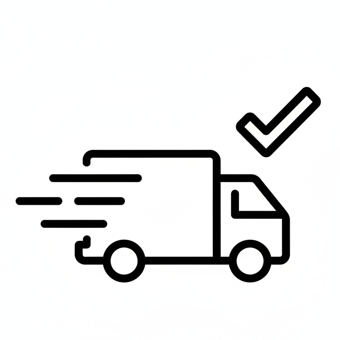 kostenloser, schneller Versand