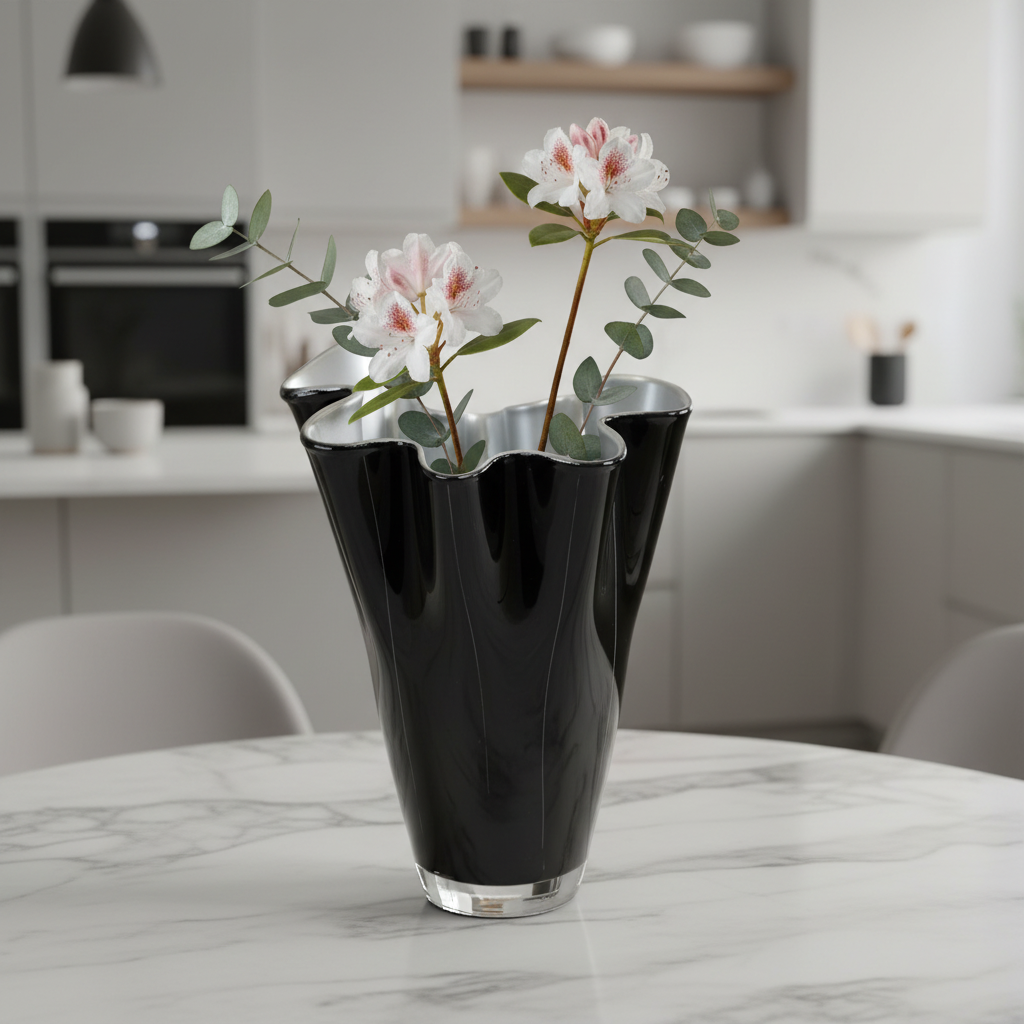 Signature Vase Glas zweifarbig