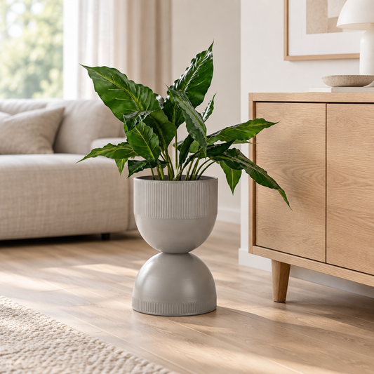 Tonar Medium Blumentopf im Wohnzimmer